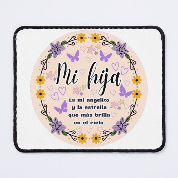 Item preview, Mi hija es mi angelito y mi estrella designed and sold by AmaHC-Store.