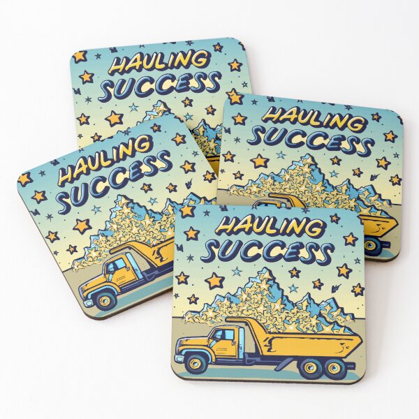 Item preview, Hauling Success - Vibrant Dump Truck With Stars designed and sold by NiftyWrx.