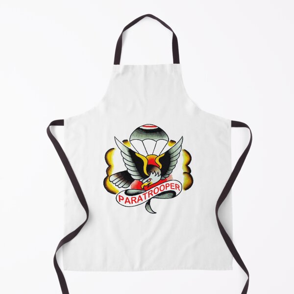 Item preview, Paratrooper; Vintage Tattoo Style; designed and sold by StickerApe.
