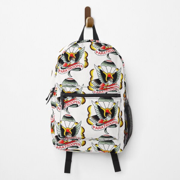 Item preview, Paratrooper; Vintage Tattoo Style; designed and sold by StickerApe.