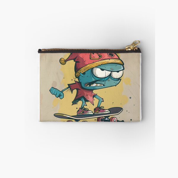 Item preview, Cartoon Skateboard designed and sold by xadamnft.