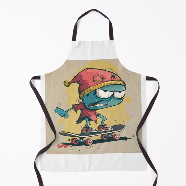 Item preview, Cartoon Skateboard designed and sold by xadamnft.
