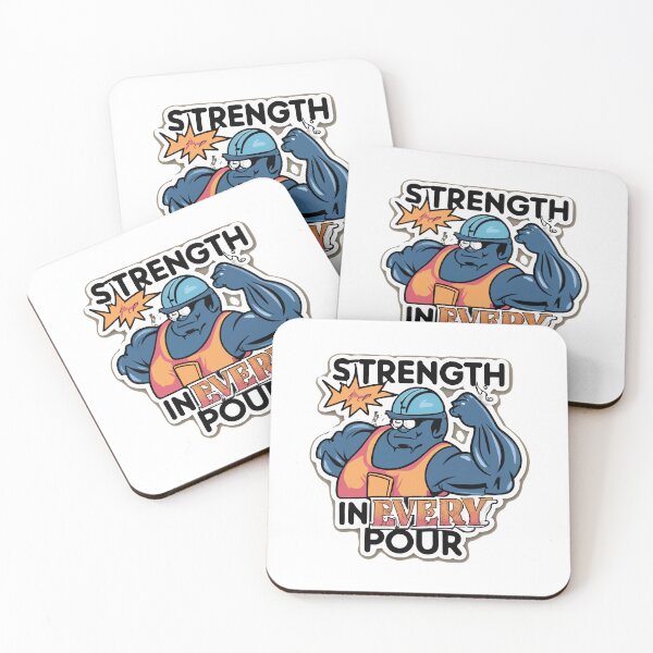 Item preview, Tough Cement Mixer - Strength in Every Pour Comic Style Design designed and sold by NiftyWrx.