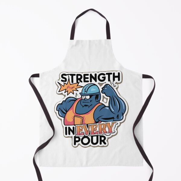 Item preview, Tough Cement Mixer - Strength in Every Pour Comic Style Design designed and sold by NiftyWrx.