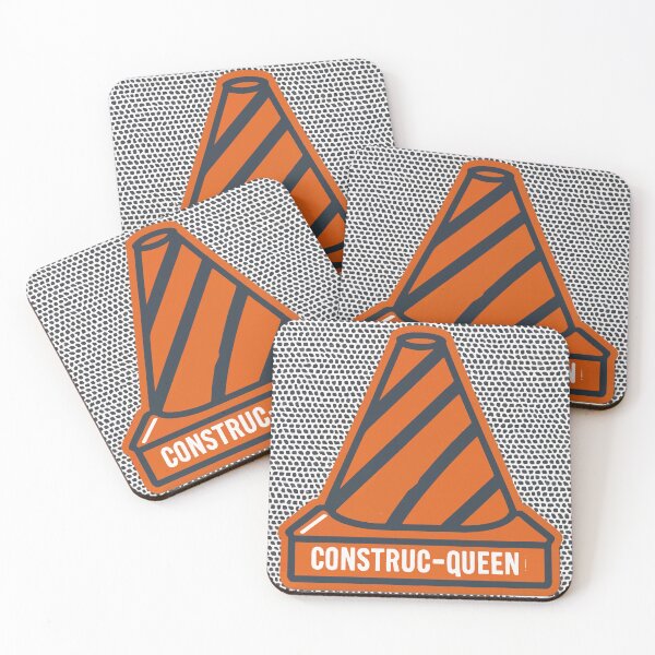 Item preview, Construc-Queen Pop Art Sticker designed and sold by NiftyWrx.