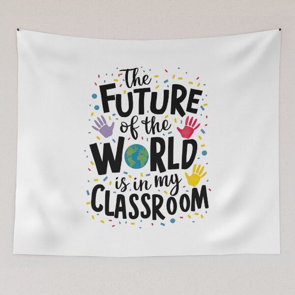 Item preview, The Future Of Planet Earth Is In My Classroom Teacher Kids T-Shirt designed and sold by MAPDDesigns.