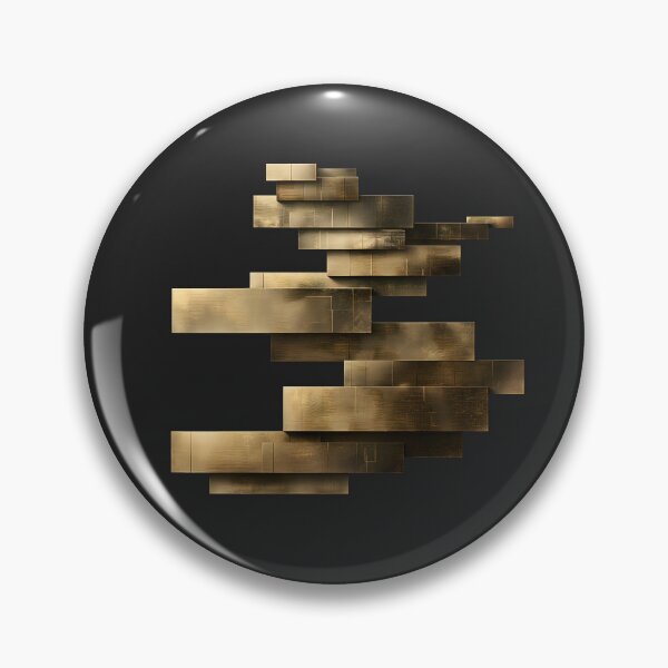 Item preview, Golden Abstract: Geometric Elegance designed and sold by unimuse.