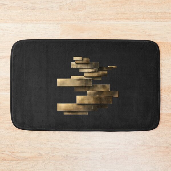 Item preview, Golden Abstract: Geometric Elegance designed and sold by unimuse.