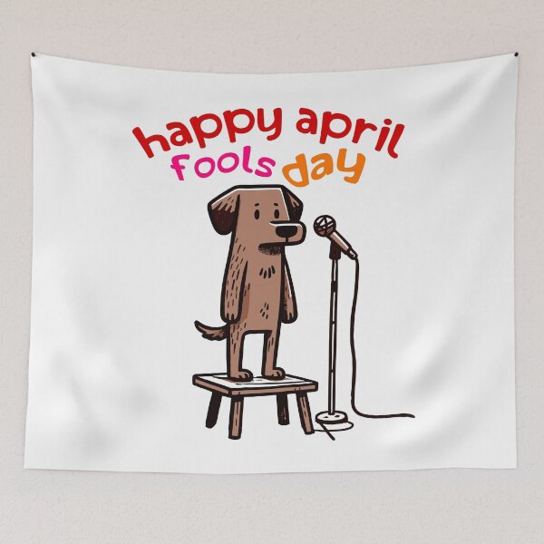 Item preview,  Superstar dog-happy april fools day  designed and sold by toobel.