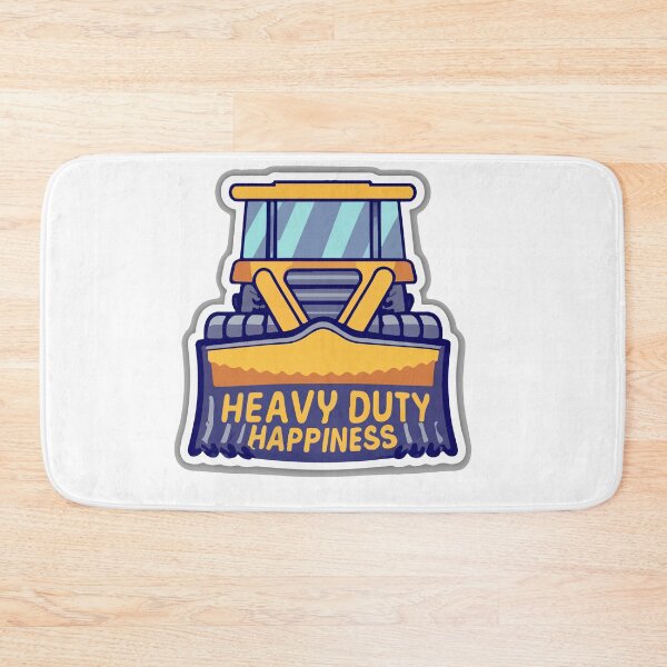 Item preview, Heavy Duty Happiness Front Loader Cartoon designed and sold by NiftyWrx.