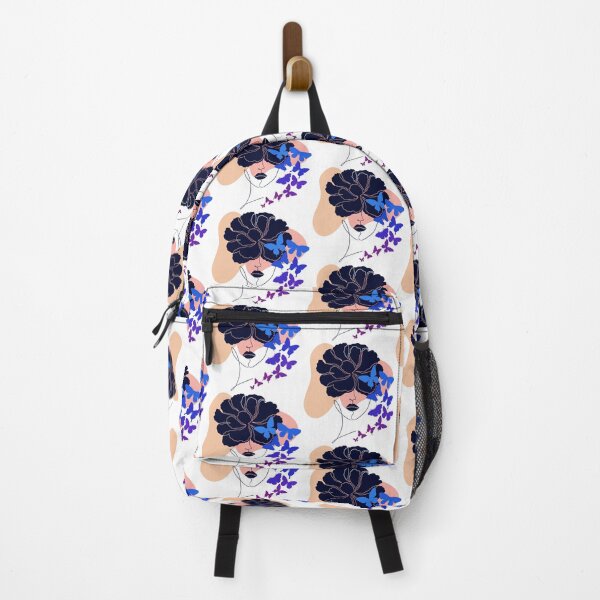 Item preview, flowers bloom, women butterflys  designed and sold by upupupshop.