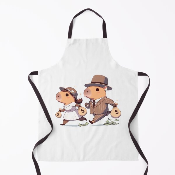 Item preview, Toronto - High Park Capybaras Bonnie & Clyde V2 designed and sold by nostalgiapress.