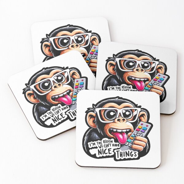 Item preview, I'm the Reason We Can't Have Nice Things-april fools day-Sarcastic monkey designed and sold by toobel.
