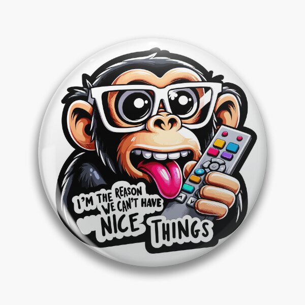 Item preview, I'm the Reason We Can't Have Nice Things-april fools day-Sarcastic monkey designed and sold by toobel.