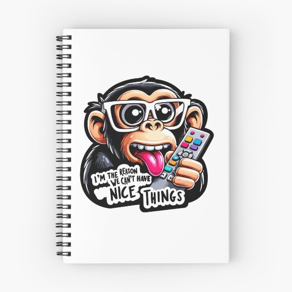 Item preview, I'm the Reason We Can't Have Nice Things-april fools day-Sarcastic monkey designed and sold by toobel.