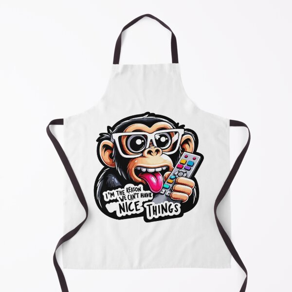 Item preview, I'm the Reason We Can't Have Nice Things-april fools day-Sarcastic monkey designed and sold by toobel.