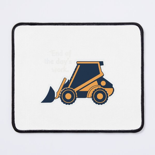 Item preview, Skid Steer Loader Sunset Silhouette - End of the Day's Work designed and sold by NiftyWrx.