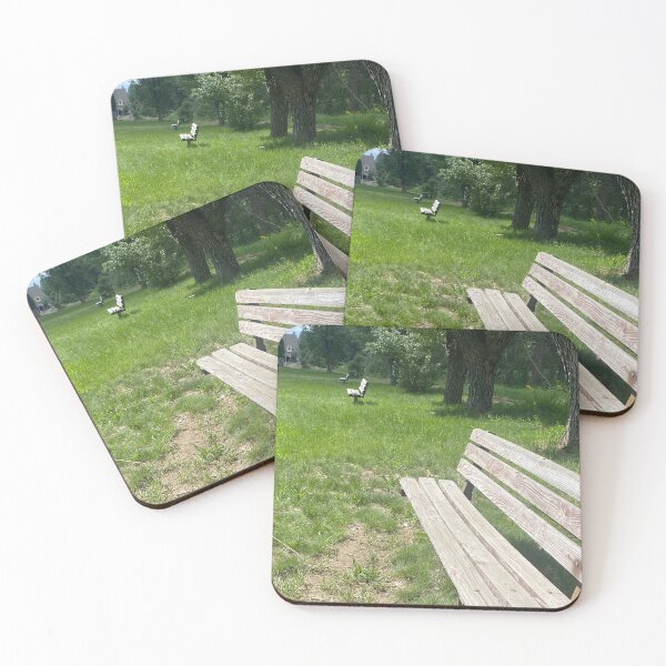 Item preview, Park Benches in Spring designed and sold by Jess Reynolds.