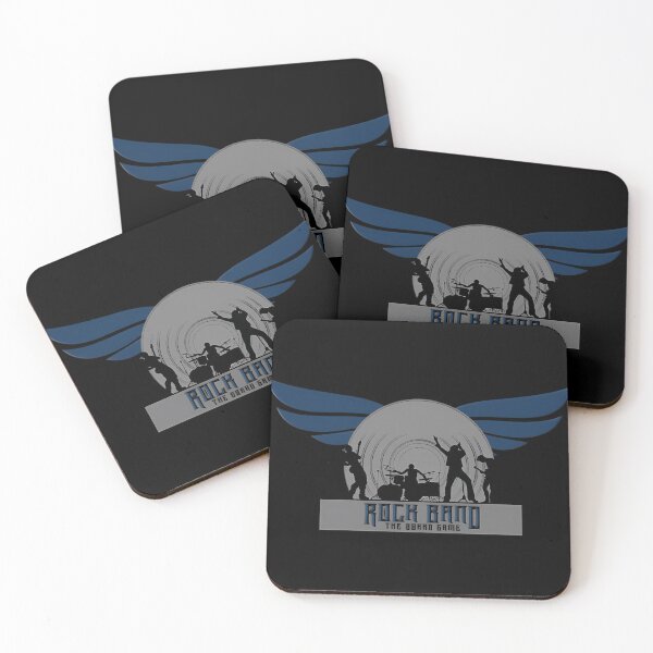 Item preview, Rock Band Board Game Logo designed and sold by ELIZABETHMAGANA.
