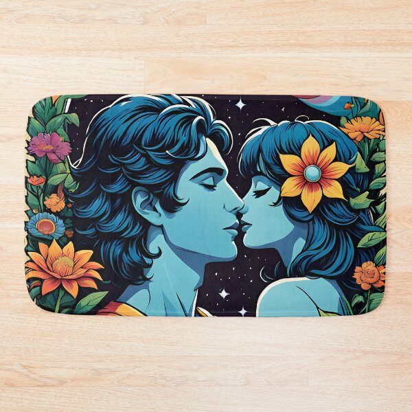 Item preview, Cosmic Love futuristic colorful designed and sold by VanillaBlueSky.
