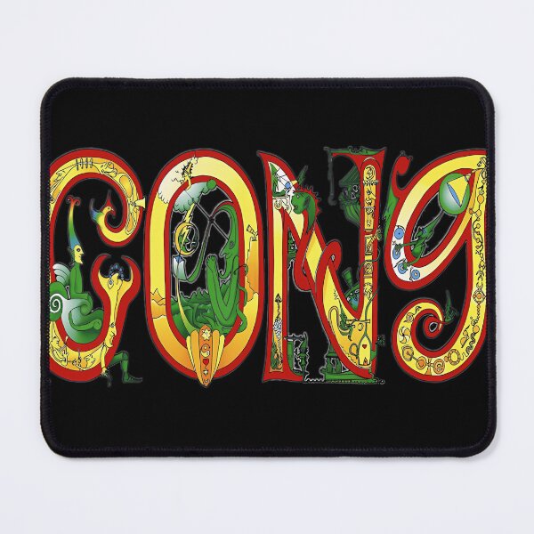 Item preview, Gong Band Rock English designed and sold by ELIZABETHMAGANA.