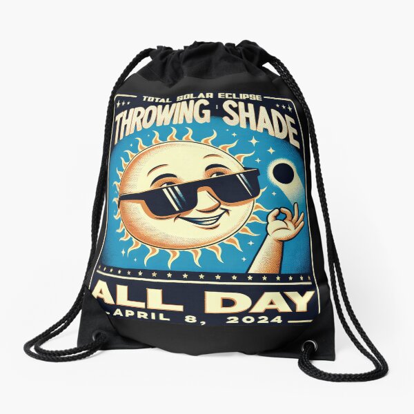 Item preview, Throwing Shade All Day-funny Total Solar Eclipse gift idea designed and sold by BRtisticDesigns.