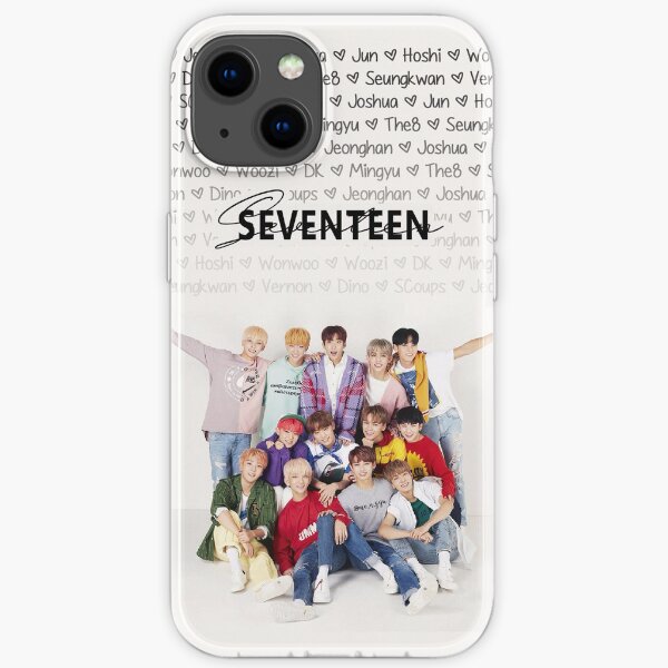 DIX-SEPT Kpop Coque souple iPhone