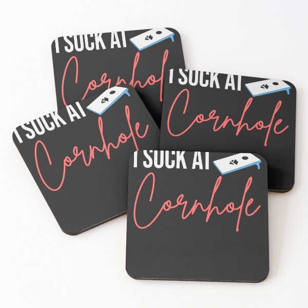 Item preview, I Suck at Cornhole designed and sold by BRtisticDesigns.