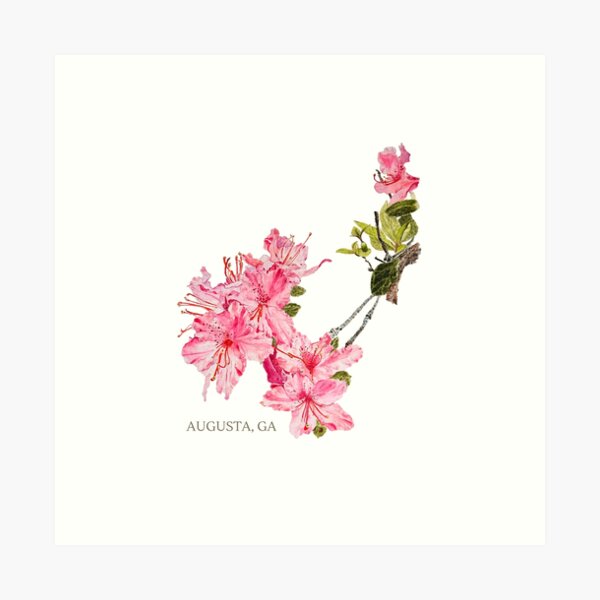 Item preview, Azaleas on the Green, Augusta, GA designed and sold by Rachel-Lewis.
