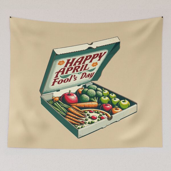 Item preview, happy april fools day-Pizza prank-april fool day  designed and sold by toobel.