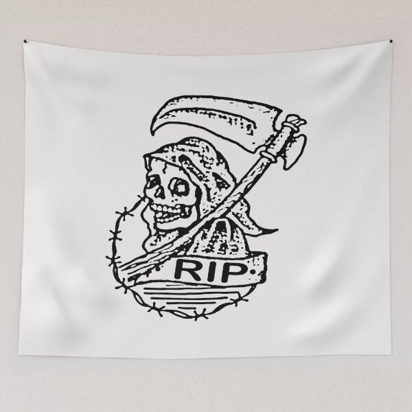 Item preview, Reaper; Russian Prison Tattoo; Hardcore Style; designed and sold by StickerApe.