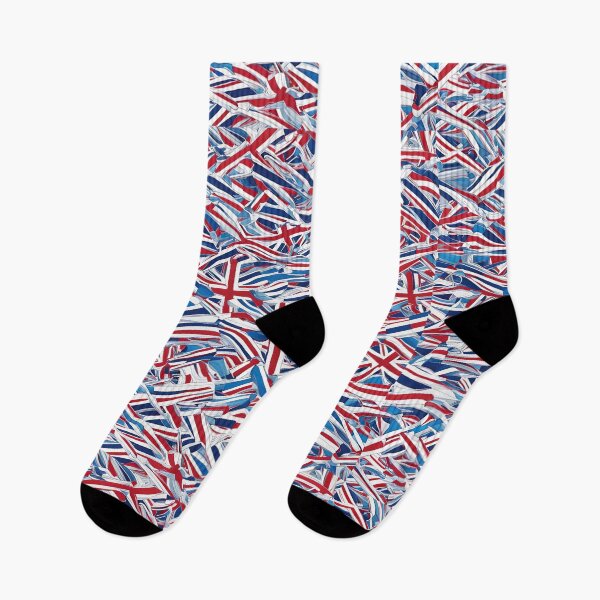Item preview, A Playful Abstract Woke Recycle of The Union Jack 1 designed and sold by taiche.