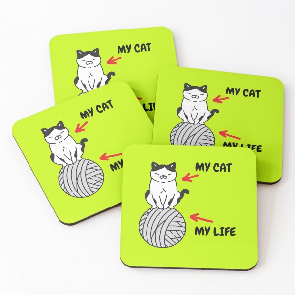Item preview, cats designed and sold by Faushteyn.