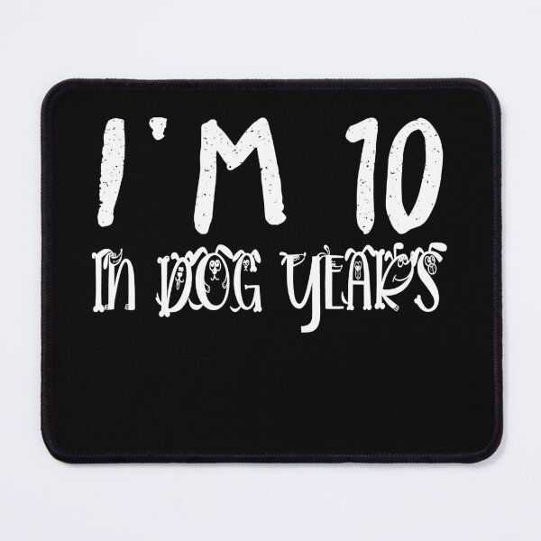 Item preview, I'm 10 In Dog Years , Funny 70th Birthday , Turning 70 Year Old , 70's Birthday Gifts, designed and sold by Evanka.