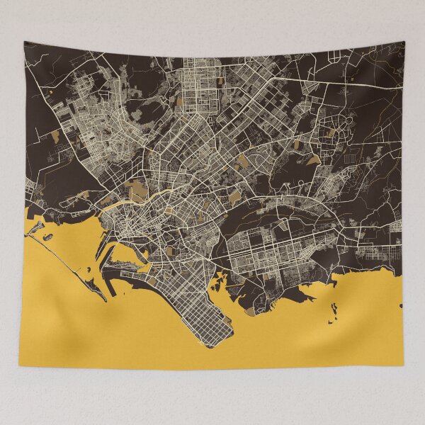 Item preview, Karachi City Map of Pakistan - Pastel designed and sold by deMAP.