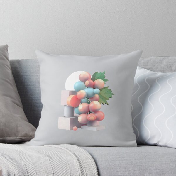 Item preview, Grape Fusion: Pink & Blue Abstract designed and sold by unimuse.