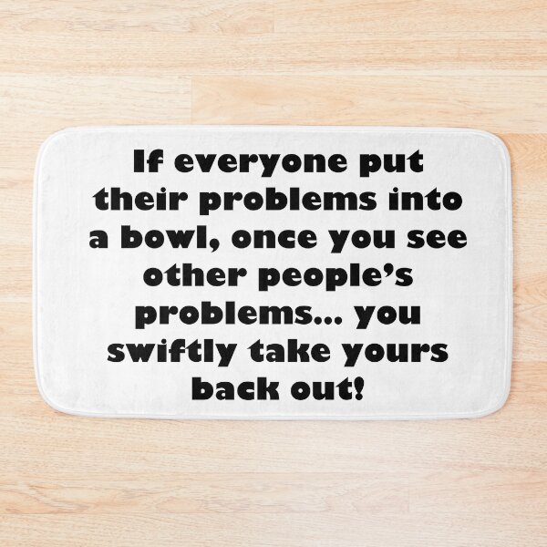 Item preview, Problems quote designed and sold by Lofty72.