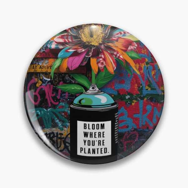 Item preview, Flower Stencil Graffiti designed and sold by Bomax121.