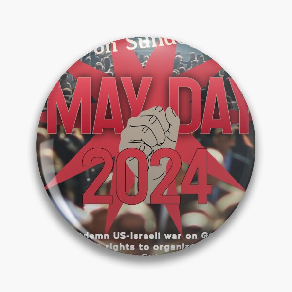 Item preview, May Day Poster 2024 designed and sold by Gary Shaw.