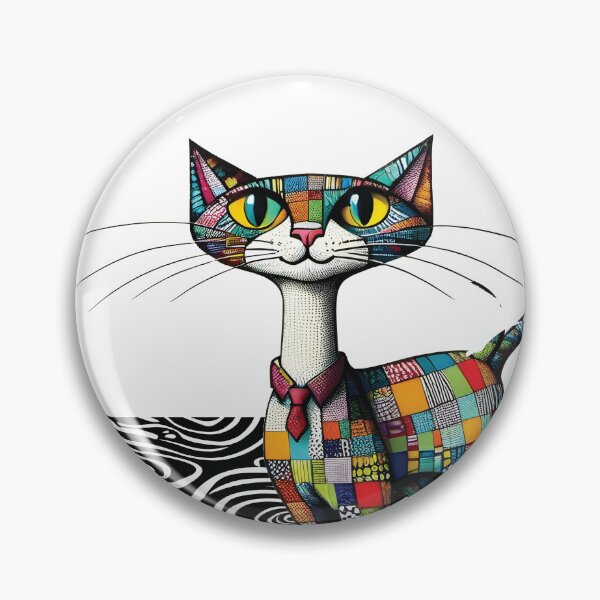 Item preview, Patchwork Purr-spective designed and sold by ramboe.