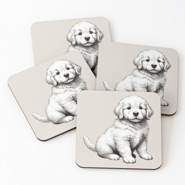 Item preview, Cute retriever puppy designed and sold by IgorNevzgliad.