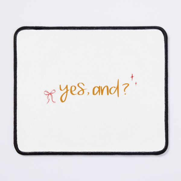 Item preview, yes, and? designed and sold by asternoonco.