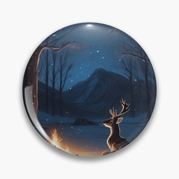 Item preview, Moonlit Campfire designed and sold by BrodieBoutiqu.