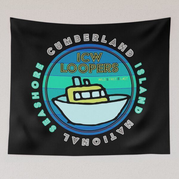 Item preview, Cumberland Island National Seashore blue& green designed and sold by TheBruce77.