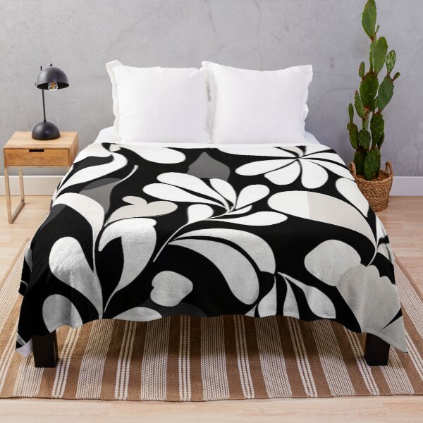 Item preview, 005 Black and White Floral Design designed and sold by Alexis Art Collection.