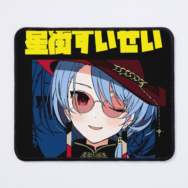 Item preview, Hoshimachi Suisei Red-Tinted Glasses designed and sold by UDTee.