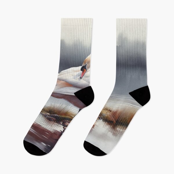 Item preview, Elegance in Motion: A Mute Swan Preening Its Feathers designed and sold by The Digital Compass.