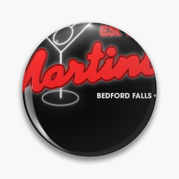 Item preview, Martinis Bar Its a Wonderful Life Bedford designed and sold by milburnbilal.