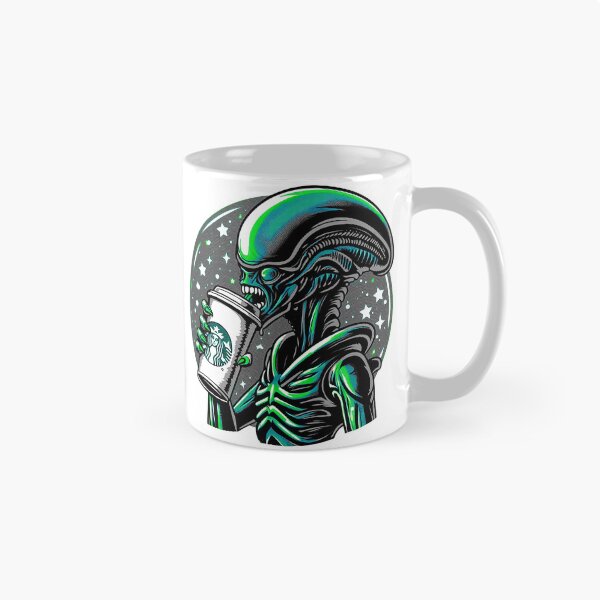 Item preview, Alien, Coffee, coffee, coffee pop art designed and sold by The Monkey Desings LLC.