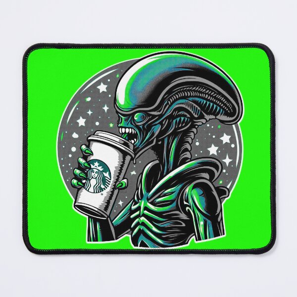 Item preview, Alien, Coffee, coffee, coffee pop art designed and sold by The Monkey Desings LLC.
